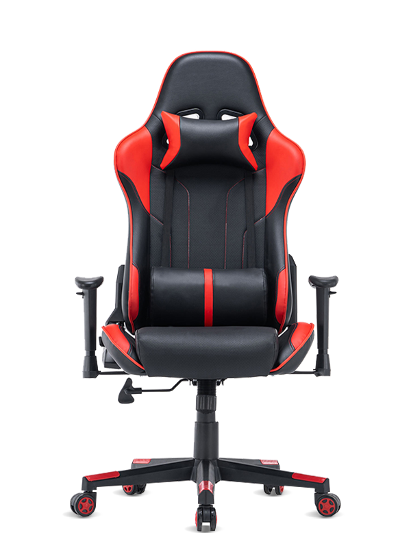Stolička k PC pre pretekárske herné počítače Black Ergonomická otočná stolička Office 