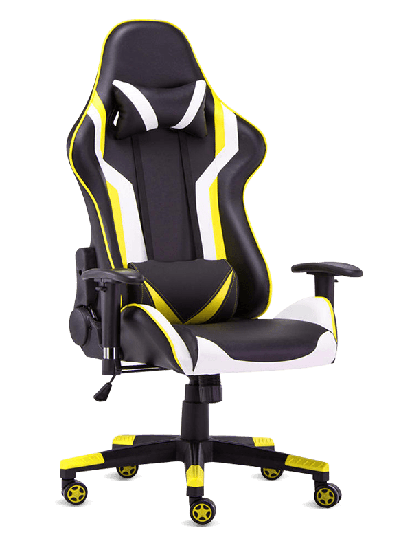 Lacné ergonomické počítačové pretekárske kreslo s vysokým chrbtom 