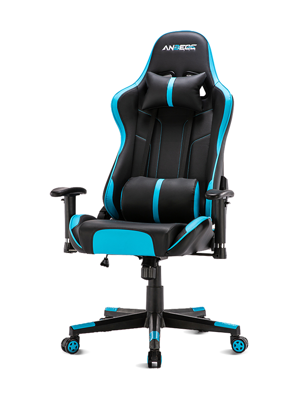 Vysoko kvalitná ergonomická otočná herná počítačová herná stolička pre PC s opierkou nôh 